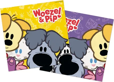 Image de Serviettes Woezel Pip, 20pcs