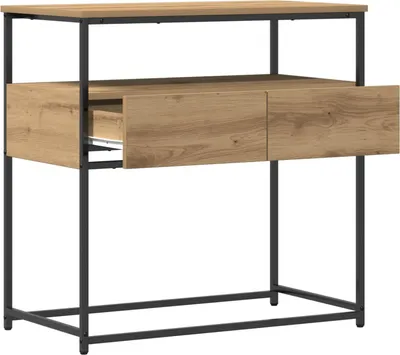 Obrázok produktu pre vidaXL Konzolový stolík Artisan dub 75 x 40 x 75 cm materiál na báze dreva