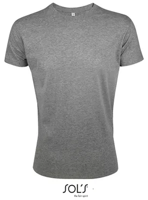 Image de SOLs 00553 | T-shirt Regent Fit pour hommes - Couleur : Grey Melange - Taille : L