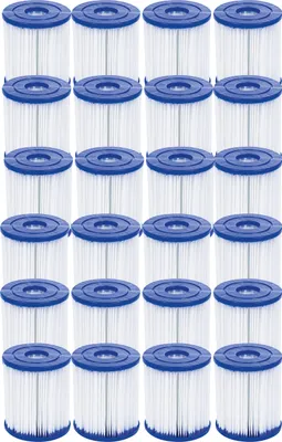Immagine prodotto di Cartuccia filtrante di dimensioni I 8,0 x 9,0 cm, set economico da 24 pezzi