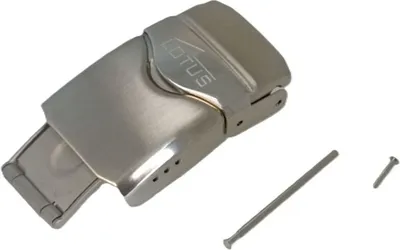 Produktbild von Lotus > Faltschließe Edelstahl silberfarben matt > L15231