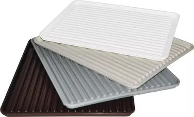Produktbild von Abtropfschale Kunststoff, färbig sortiert, Länge: 500 mm, Breite: 400 mm