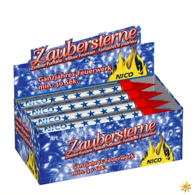 Produktbild von Zaubersterne - Eisfontäne Brenndauer 30Sek./12Stk.