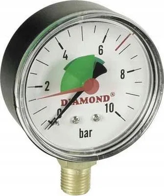 Immagine prodotto di Manometro Manometro Ø 63 mm, gamma 0-10 bar