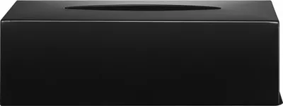 Produktbild von Blomus Feuchttücher-Box Nexio Black, Edelstahl Matt, 24 x 12 x 7.5 cm, 66411