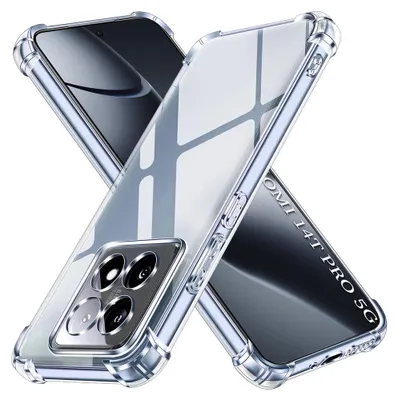 Obrázek produktu pro Techsuit Nárazuvzdorný zadní kryt pro Xiaomi 14T Pro - Transparent