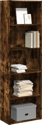 Immagine prodotto di Maison Exclusive - Libreria in rovere affumicato 60x30x189 cm Materiale ligneo
