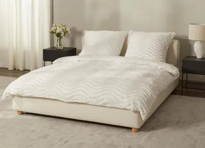 Produktbild von Westwing Felia Bettwäsche-Set Perkal Tufting 135x200 cm