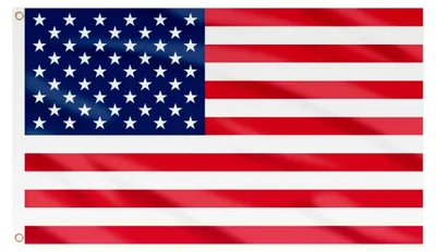 Produktbild von USA-Flagge 90 x 150 cm für Dekoration, 1 Stück mit Messing-Ösen