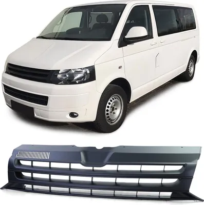 Produktbild von Kühlergrill Sportgrill Grill SCHWARZ MATT für VW T5 Facelift 2009-2015 (Nicht