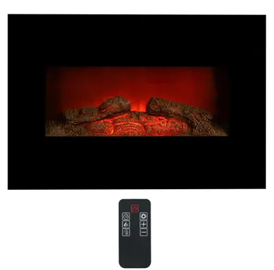 Produktbild von Classic Fire Memphis Elektrokamin mit Heizung - Elektroheizung 1800W - Kaminofen