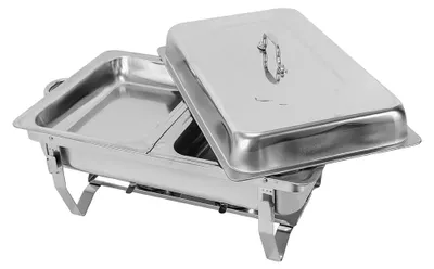 Imagen del producto de Recipiente para mantener alimentos calientes, construcción en acero inoxidable, capacidad de 7,5 litros, color plateado
