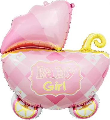 Produktbild von Luftballon Folien Baby Shower Baby Girl Party Godan