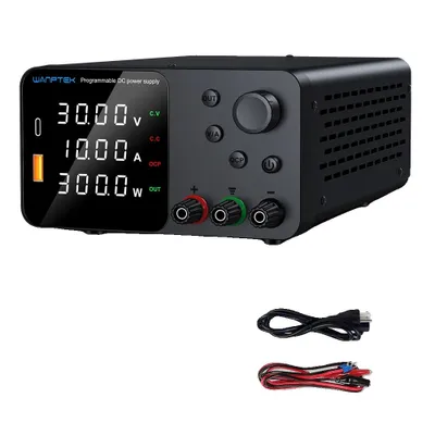 Image de Alimentation DC Wanptek, tension réglable 30V - 62V, sortie de courant élevée 5A - 10A,TPS3010 30V 10A