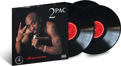 Image de 2Pac - All Eyez On Me (4 LPs)