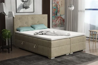 Produktbild von Boxspringbett Schlafzimmerbett PADUA 200x200cm inkl.Bettkasten