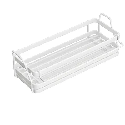 Produktbild von Küchenspüle Schwamm Rack, Edelstahl Küchenspüle Aufbewahrungsbox, verwendet zum Organisieren von Schwämmen, Bürsten, Seifenspendern