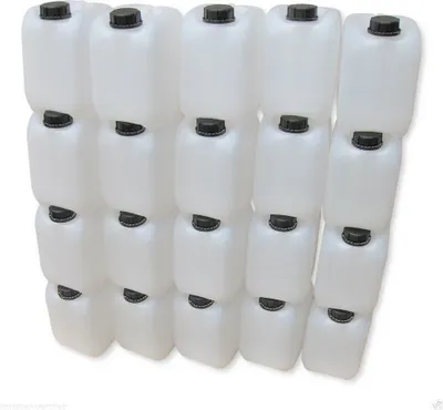 Produktbild von 20 x 5 Liter Kanister natur Trinkwasserkanister UN-Zulassung DIN51 (20x5knn51)