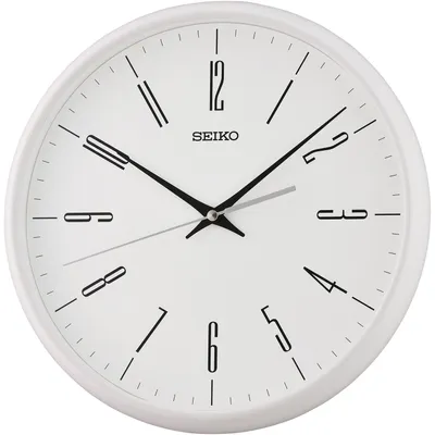 Produktbild von Seiko QXA786W Wanduhr mit Leisegang Weiß