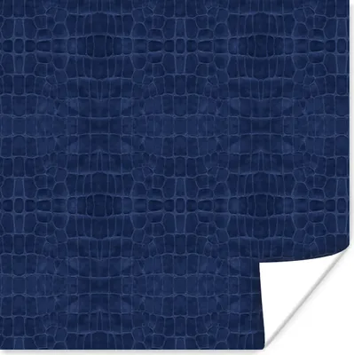 Produktbild von MuchoWow® Poster Leder - Textur - Tiere 75x75 cm - Wand Dekoration