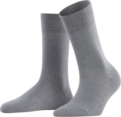 Produktbild von FALKE Sensitive Berlin Socken Damen light grey melange 35-38