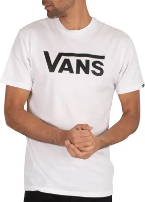 Produktbild von Vans VGGGYB2, T-Shirt, Erwachsener, Männlich, Schwarz, Weiß, Abbildung, XL