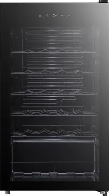 Produktbild von Silva WKS 1-40 Weinkühlschrank 93 L, 34 Flaschen, schwarz 500033