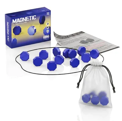 Immagine prodotto di Gioco degli scacchi magnetico con 20 pedine magnetiche, un gioco interattivo per bambini e adulti