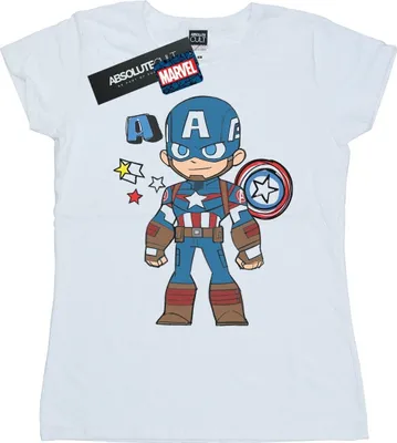 Produktbild von Marvel - T-Shirt für Damen BI34875 (XXL) (Weiß)
