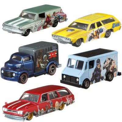Produktbild von Pop Culture X-Men | Hot Wheels Premium Auto Set | Cars Mattel 5er Set