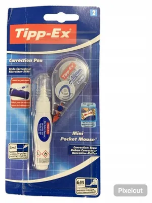 Produktbild von Tipp-Ex Mini Shake'n Squeeze Korrekturroller 2er Set Sofort Korrektur
