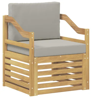 Image de Canapé d'extérieur vidaXL en polyester blanc