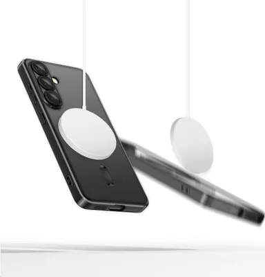 Produktbild von Tech-Protect MagFlex MagSafe Hülle für Samsung Galaxy S25 FE - Schwarz