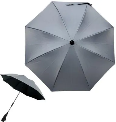 Image de Parasol pour poussette avec protection UV et fixation flexible