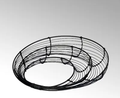 Produktbild von Lambert Franzi Dekokranz Stahl, schwarz, klein D 40 cm 41134 SP25