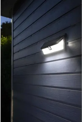 Produktbild von Solar Wandleuchte GALIX G4565, Mit Bewegungsmelder, 300 Lumen, 7 Stunden Autonomie