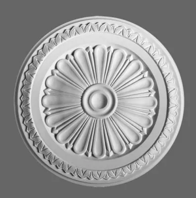 Produktbild von Casa Padrino Stuck Rosette 33 x 33 cm Deckenstuck Deckenrosette Stuckrosette Wandrosette Barock Jugendstil