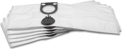 Produktbild von vhbw 5x Staubbeutel kompatibel mit Milwaukee ASE 1400, ASM 1400 Staubsauger - 36,1cm x 23,4cm Weiß