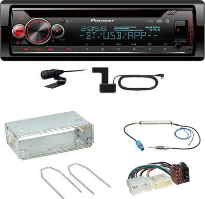 Produktbild von Pioneer DEH-S720DAB Bluetooth Digitalradio MP3 Einbauset für Mercedes Citan W415