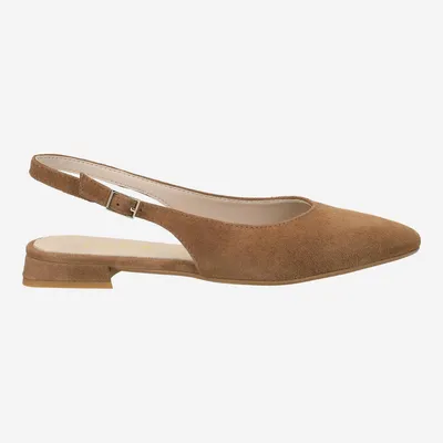 Produktbild von Lüke Schuhe ELDA CAMOSCIO LEGNO, Peeptoes & Slingpumps in Braun für Damen, Größe 38