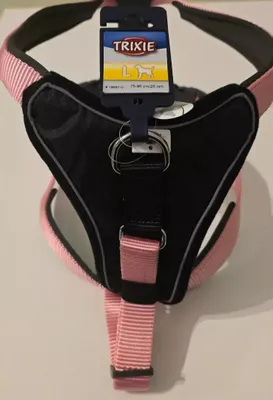 Immagine prodotto di Pettorina per cani Trixie Premium Rosa L
