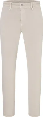 Produktbild von Mac Chino-Hose beige einfarbig normale Passform
