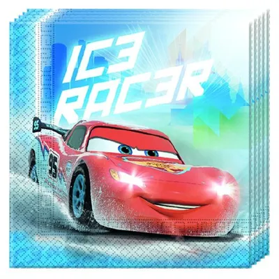 Obrázek produktu pro Cars Ice 2vrstvé papírové ubrousky 33x33cm