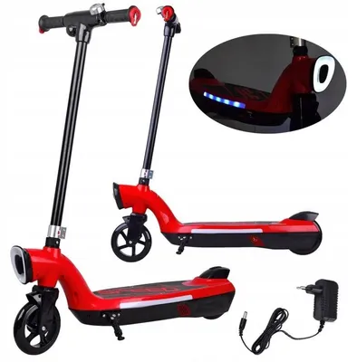 Produktbild von Elektroroller für Kinder mit LED-Beleuchtung, 12 V, max. 50 kg, 9-11 km/h