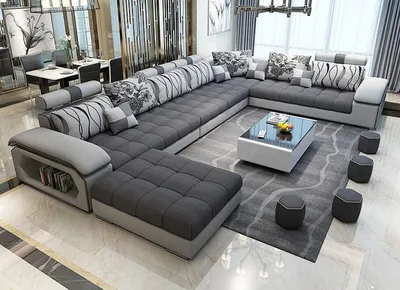 Zdjęcie produktu dla Narożnik do salonu sofa UForm sofa sofa skórzana sofa tekstylna nowoczesne sofy