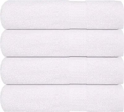 Produktbild von Badetücher FROGN 4 Stk. Weiß 100x150 cm 360 g/m²