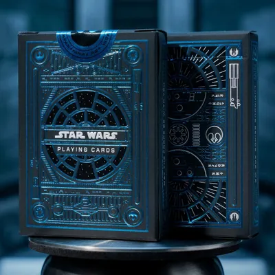 Produktbild von Star Wars Spielkarten Blue Version