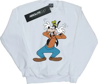 Produktbild von Disney - "Crazy" Sweatshirt für Herren BI1788 (S) (Weiß)