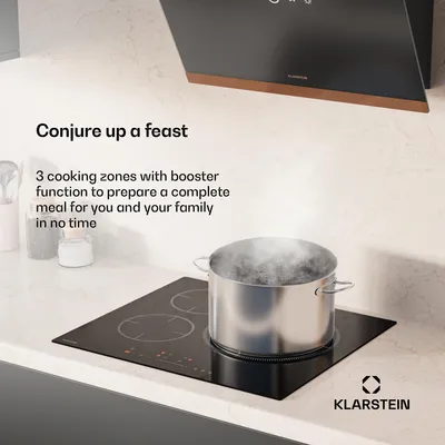 Obrázek produktu pro KlarsteinIndukční varná deska Delicatessa Paella, Paella zóna, Power Boost, Posuvné ovládání