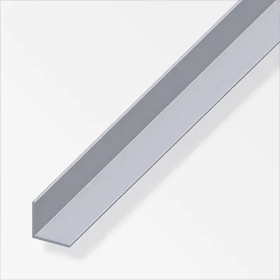 Produktbild von alfer Winkel 2 m, 20 x 20 mm Aluminium roh blank